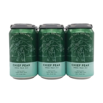 Topa Topa Chief Peak IPA - 6 Cans/ 12 oz