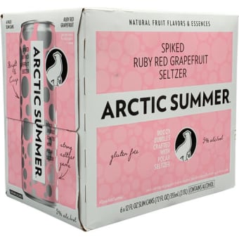 Arctic Summer Ruby Red Grapefruit - 6x 12oz Cans