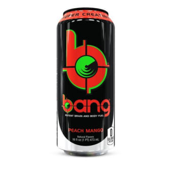 Bang Peach Mango Energy Drink - 16oz Can