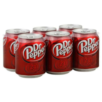 Dr. Pepper - 6x 12oz Cans