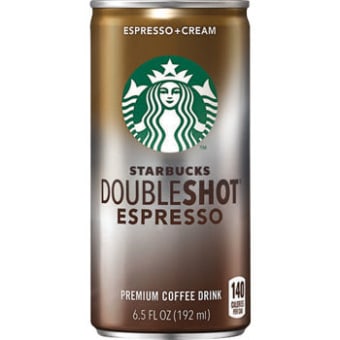 Starbucks Doubleshot Espresso & Cream - 6.5oz Can
