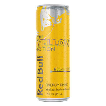 Red Bull Yellow Edition | Tropical Fruit - 12oz Can
