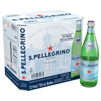 San Pellegrino Sparkling Water - 12x 750ml Bottle