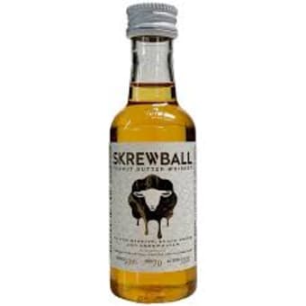 Skrewball Peanut Butter Whiskey - 50ml Bottle