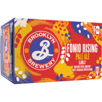 Brooklyn Brewery Fonio Rising Pale Ale 6Pack Cans