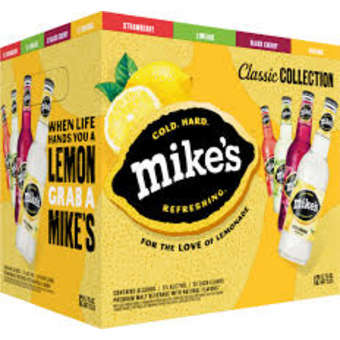 Mike's Hard Classic Collection 12 Pack Bottles