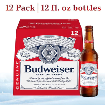 Budweiser 12Pack 12oz Bottles