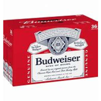 Budweiser 36 Pack Cans