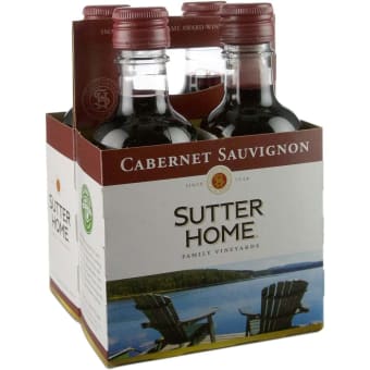 Sutter Home Cabernet Sauvignon - 4 Packs