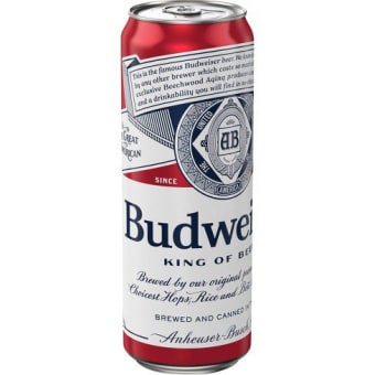 Budweiser Lager - 1 can / 16oz