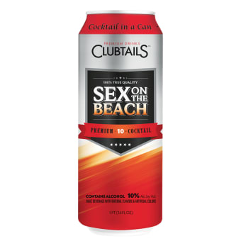 Clubtails Sex On The Beach Cocktail - 1 can / 16oz
