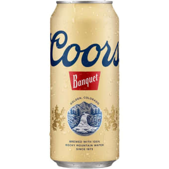Coors Banquet Lager - 1 can / 16oz
