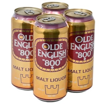 Olde English 800 Malt Liquor - 4 cans / 16oz
