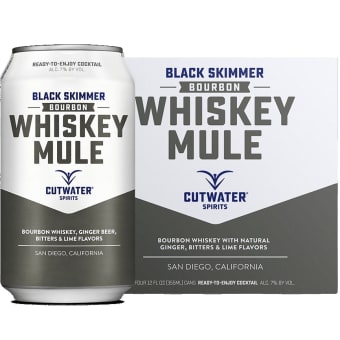 Cutwater Whiskey Mule 4 Pack 12Oz can
