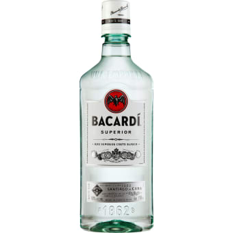 BACARDI RUM SILVER PET 750ml