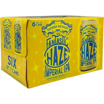 Sierra Nevada Fantastic Haze Imperial IPA 6 pack can