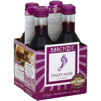 Barefoot Pinot Noir 4 Pack