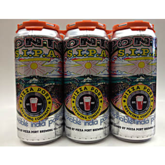 Pizza Port Ponto Session IPA 6 pack 16oz can
