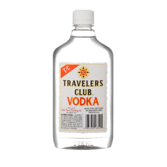 Travelers Club Vodka - 375mL