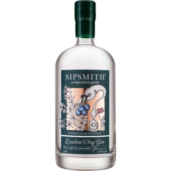 SIPSMITH DRY GIN 750ML