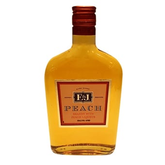 E&J BRANDY PEACH 375ML