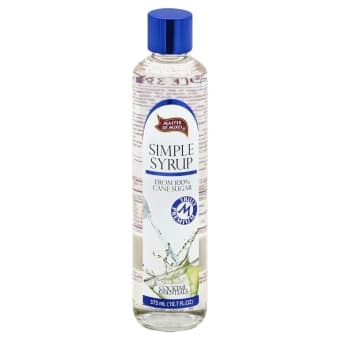 MASTER OF MIXES SIMPLE SYRUP 375ML