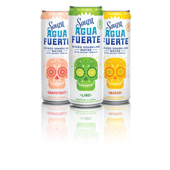 SAUZA TEQUILLA SPARKLING WATER 4PK