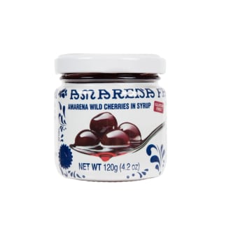 AMANA SYRUP CHERRIES 4.25 OZ