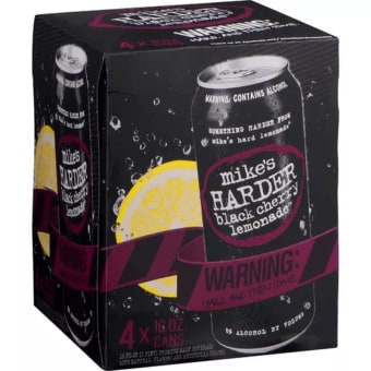 Mike's Harder Black Cherry Lemonade - 4 cans / 16oz