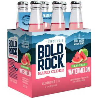Bold Rock Watermelon Cider - 6 bottles / 12oz