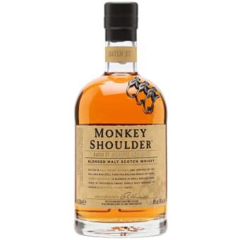 Monkey Shoulder Blended Malt Whiskey Scotch - 700mL