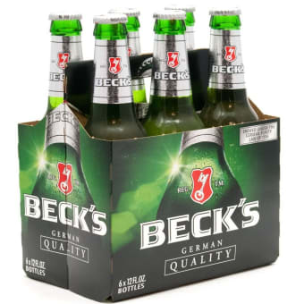 Beck's Pilsner - 6 bottles / 12oz