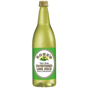 Rose's Sweetened Lime Juice - 1L