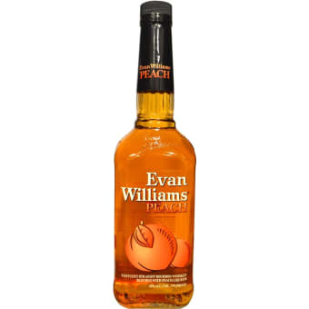 Evan Williams Peach Bourbon American Whiskey - 750mL