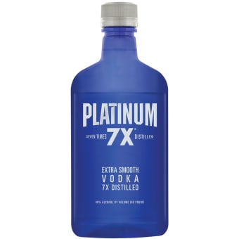 Platinum 7X Vodka - 375mL