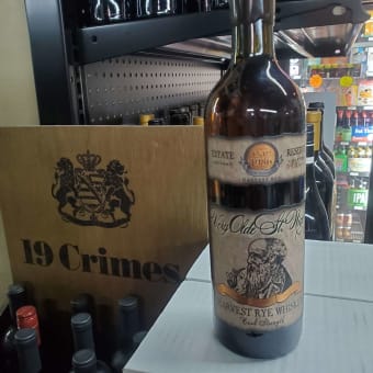 Very old st Nick Harvest rye