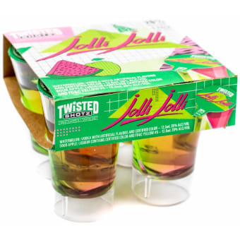 TWISTED SHOTZ JOLLI JOLLI 4 PK