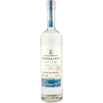 Tequila Ocho Plata - 750mL