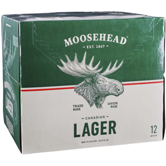 Moosehead Lager - 12 bottles / 12oz