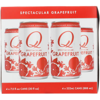 Q Spectacular Sparkling Grapefruit - 4 cans / 7.5oz