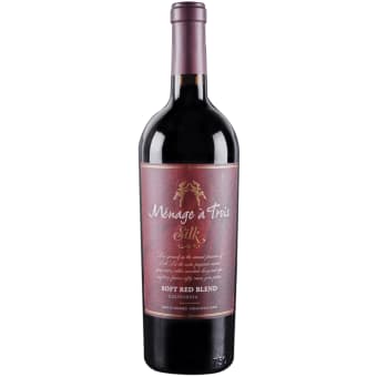 Menage A'Trois Silk Soft Red Wine Red Blend - 750mL Menage a Trois