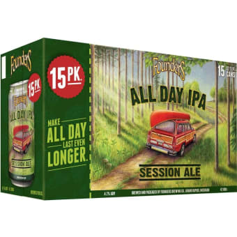 Founders All Day IPA - 15 cans / 12oz