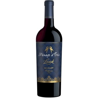 Menage A Trois Lavish Merlot - 750mL Menage a Trois