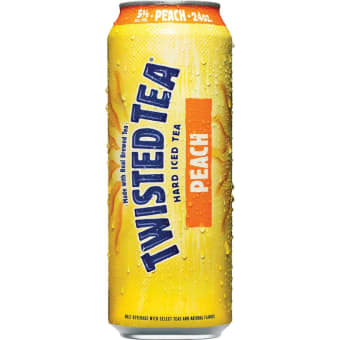Twisted Tea Peach - 1 can / 24oz