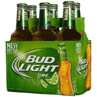 Bud Light Lime Beer - 6 bottles / 12oz
