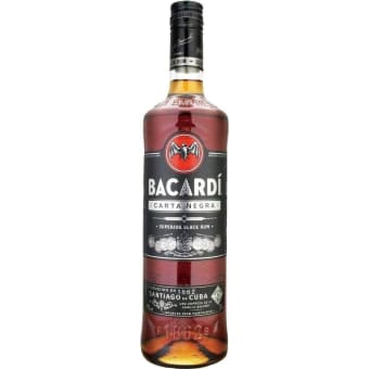 Bacardi Superior Black Rum - 750mL