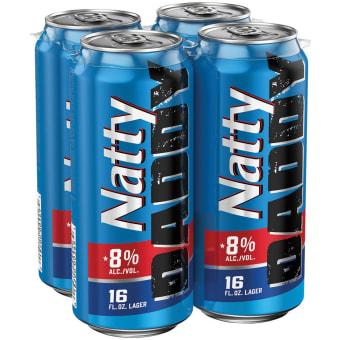 Natty Daddy Lager - 4 cans / 16oz