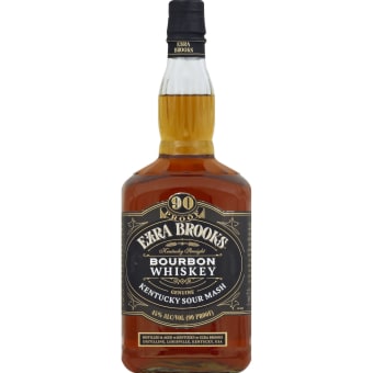 Ezra Brooks Bourbon Whiskey - 1.75L