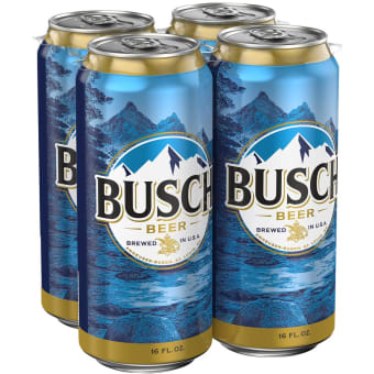 Busch - 4 cans / 16oz
