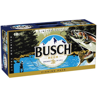 Busch Lager - 18 cans / 12 oz